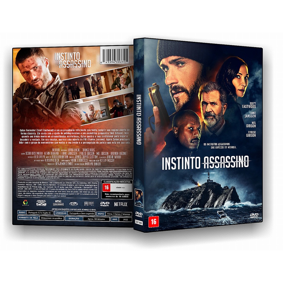 Dvd Instinto Assassino Shopee Brasil