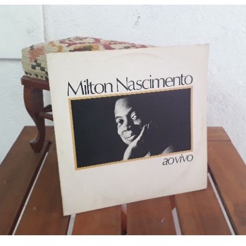 Lp Milton Nascimento Ao Vivo Encarte Shopee Brasil