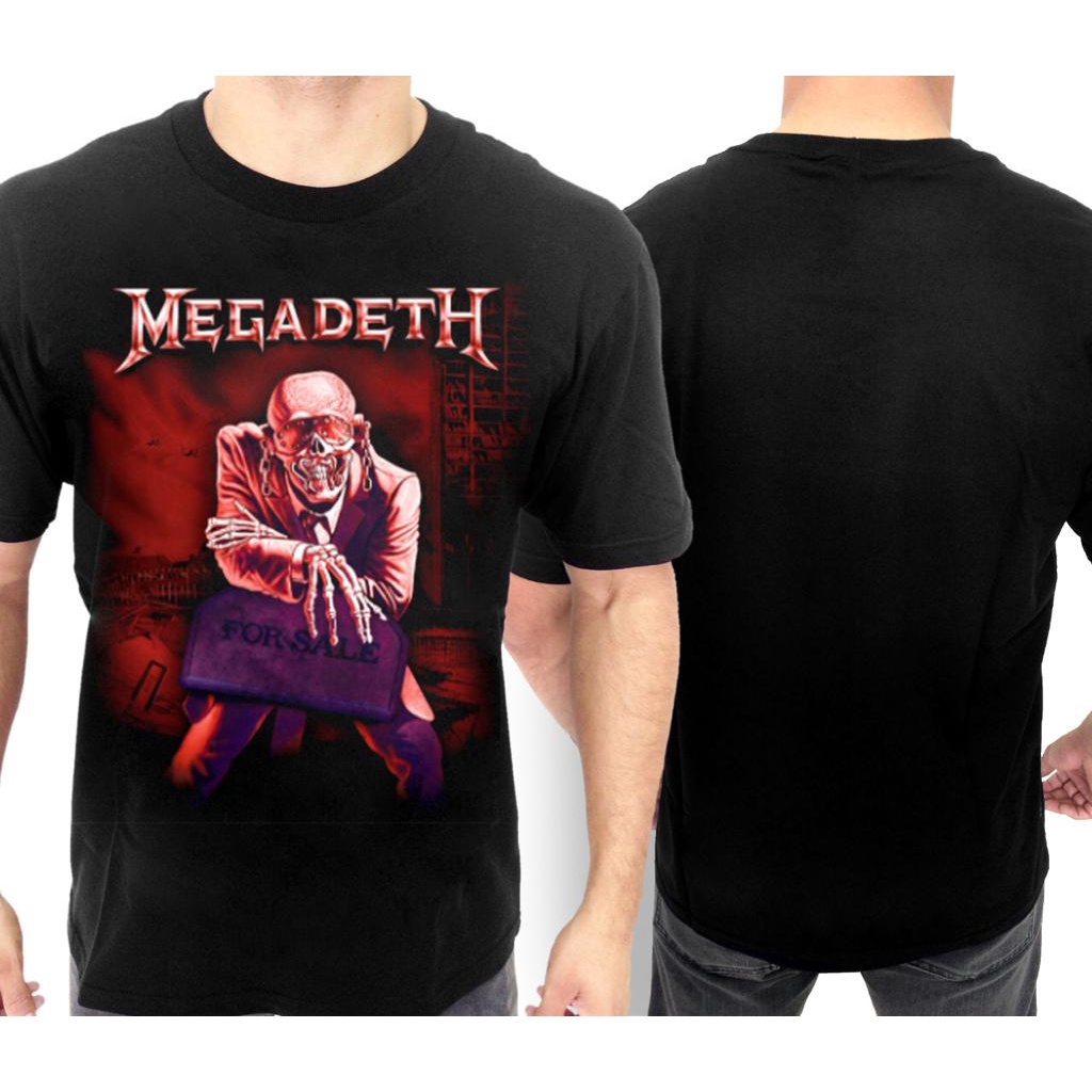 Camiseta Megadeth Of0106 Consulado Do Rock Oficial Banda Shopee Brasil