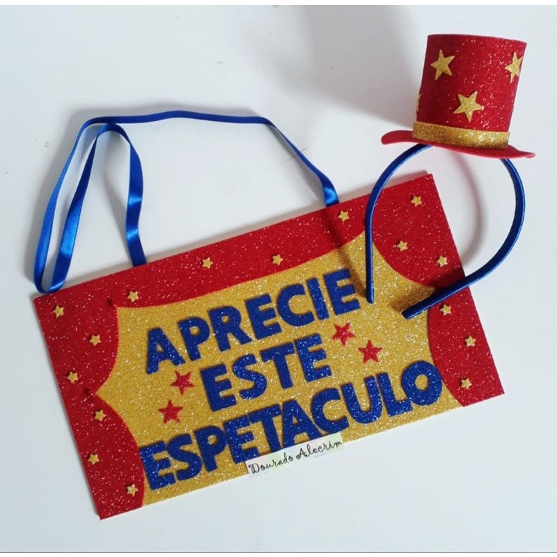 Tiara Plaquinha De Carnaval Circo Shopee Brasil