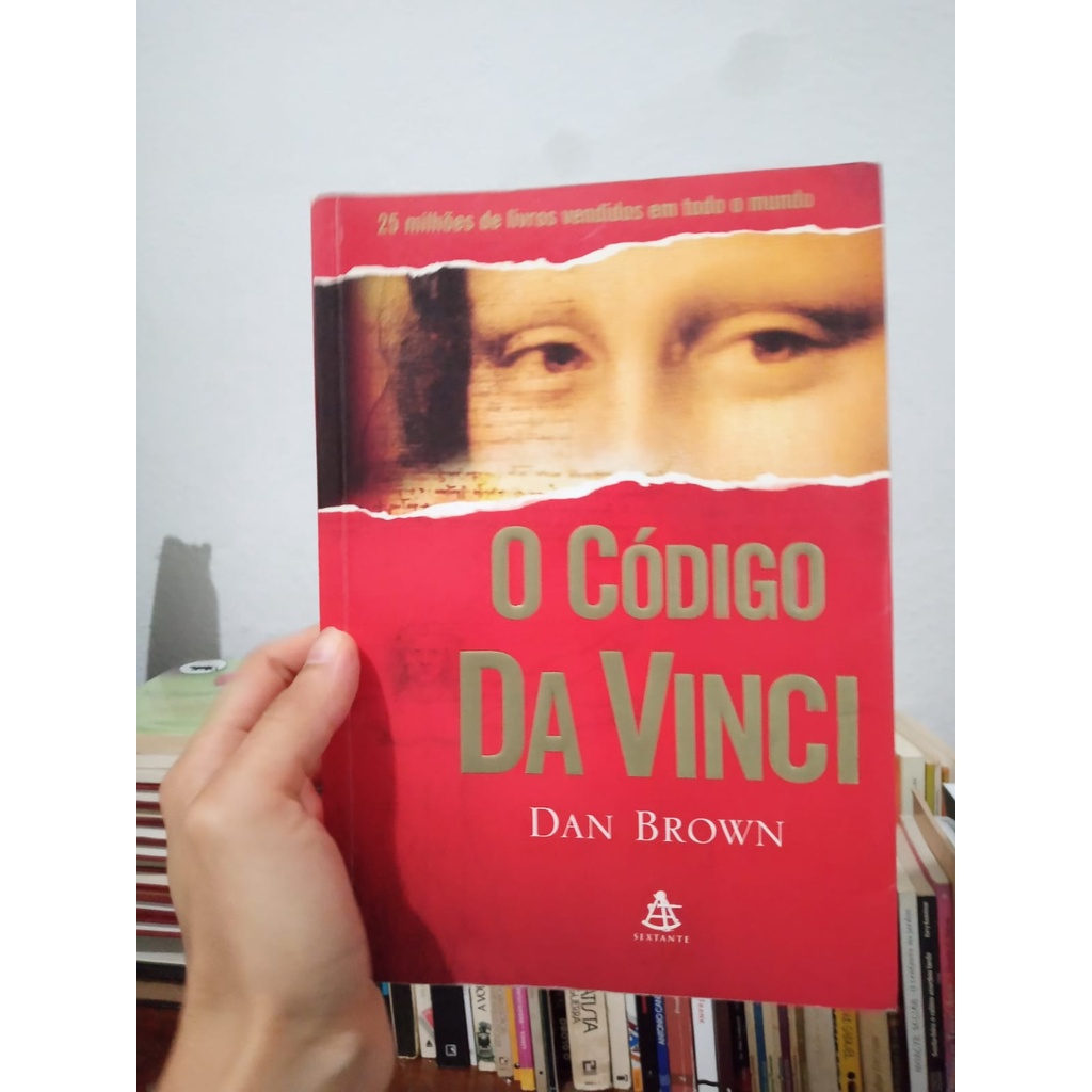 Livro O C Digo Da Vinci Dan Brown Shopee Brasil