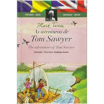 Livro Classicos Bilingues As Aventuras De Tom Sawyer Shopee Brasil