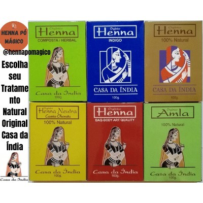 Henna Indiana Pura Composta Herbal Baq Indigo Amla