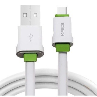 Cabo Usb C De Dados Carga Tipo C Refo Ado R Pido Turbo Kaidi Shopee