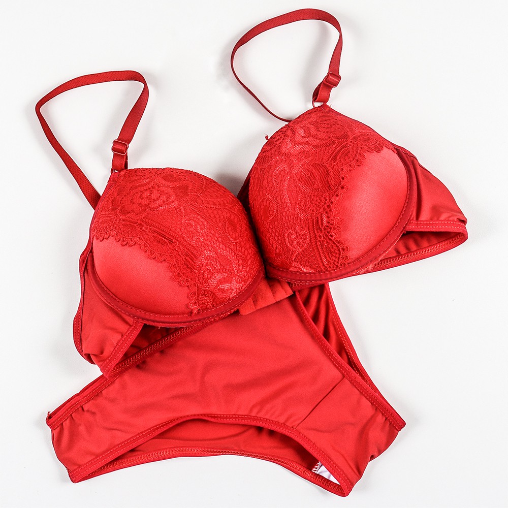 Kit Conjunto lingerie calcinha e sutiã sensual confortável Shopee