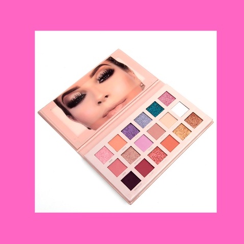 Paleta De Sombra New Nude Cores Colorida Miss Rose Shopee Brasil