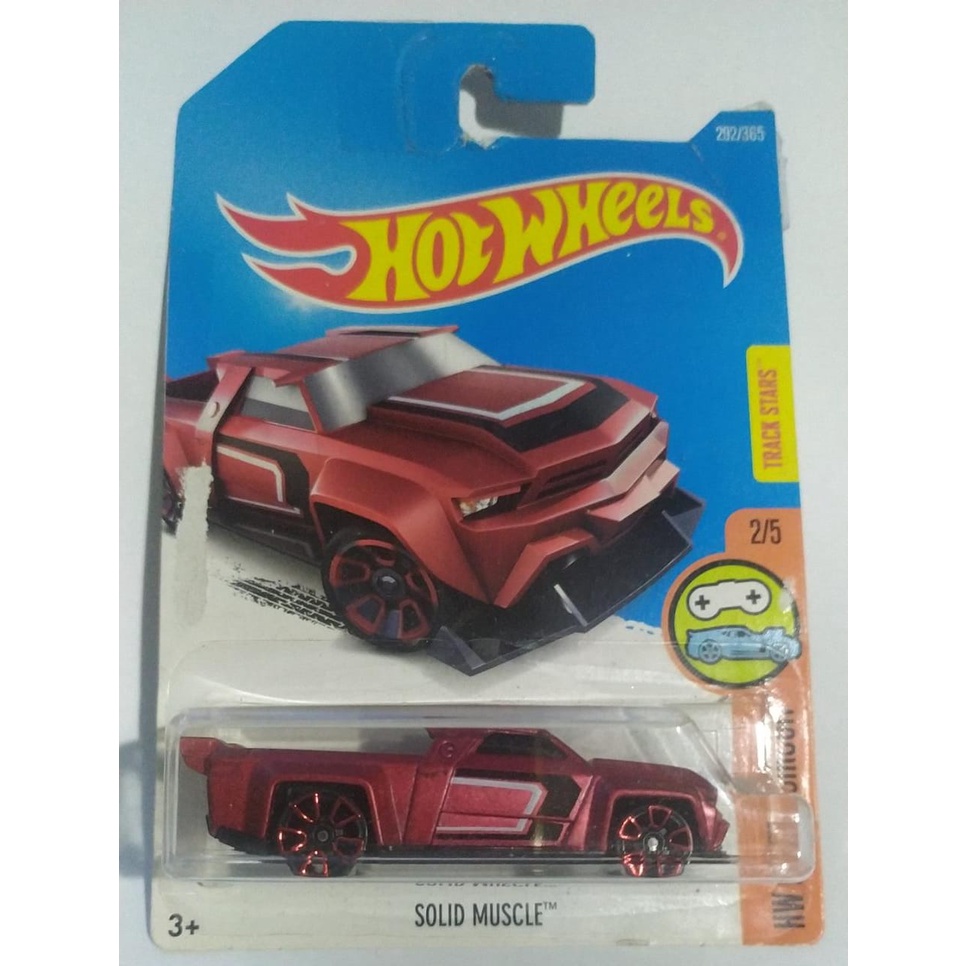 Cx Box HW III Hot Wheels Solid Muscle Miniatura ORIGINAL No Blister