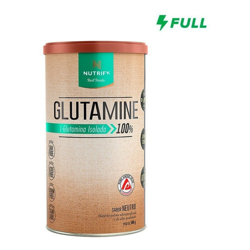 Glutamine G Glutamina Isolada Pura Nutrify Original Shopee Brasil