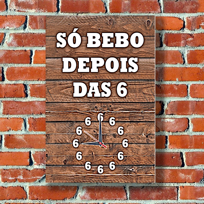 Placa Quadro Decorativo X Cm Mdf Mm Tema Frases Bebidas Bar