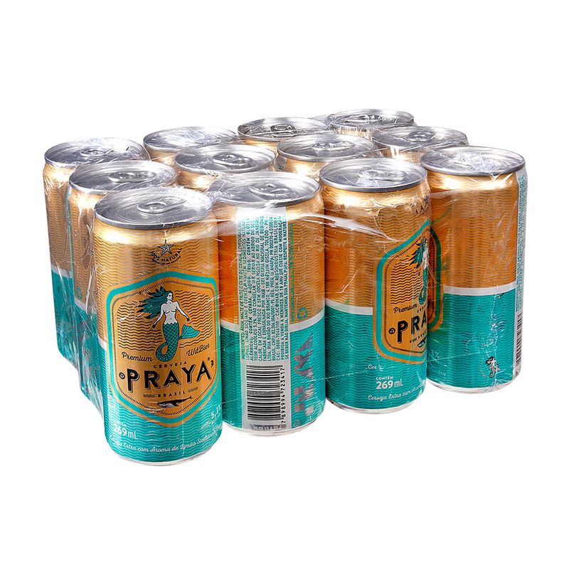 Cerveja Witbier Praya Pack 12 Unidades 269ml Cada Shopee Brasil