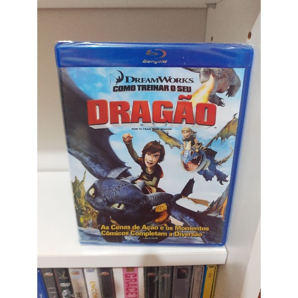 Blu Ray Como Treinar O Seu Dragão Lacrado Shopee Brasil