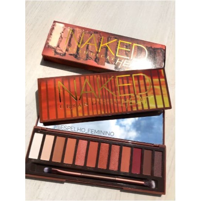 Paleta De Sombras Naked Heat Urban Decay Shopee Brasil