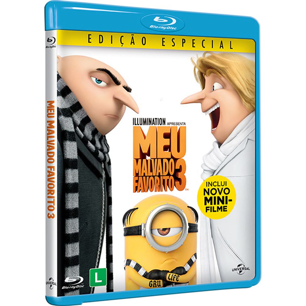 Blu Ray Meu Malvado Favorito 3 Original E Lacrado Shopee Brasil