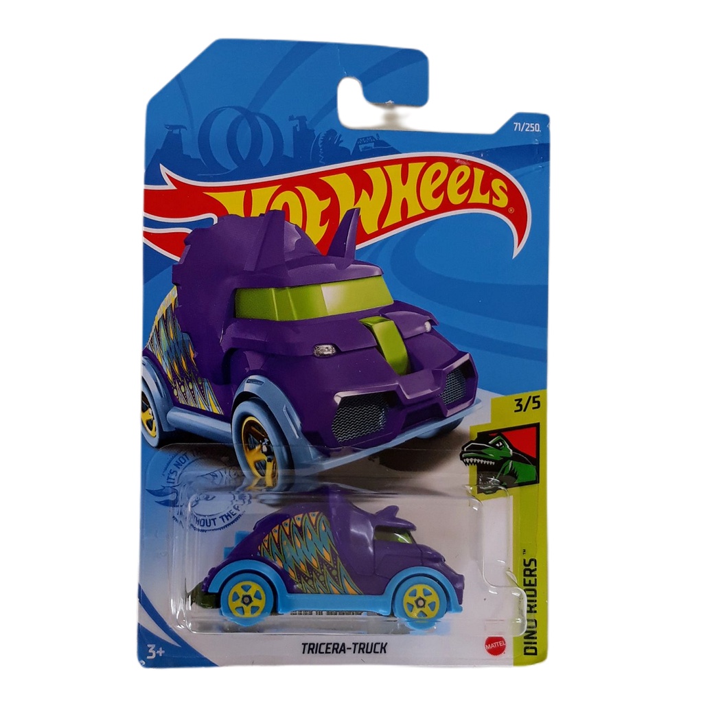 HOT WHEELS DINO RIDERS TRICERA TRUCK Shopee Brasil
