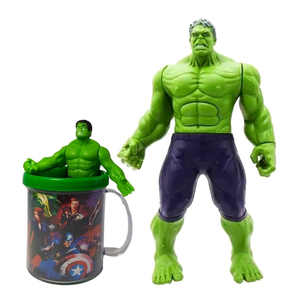 Boneco Do Personagem Hulk Caneca Personalizada 350ml o incrível hulk