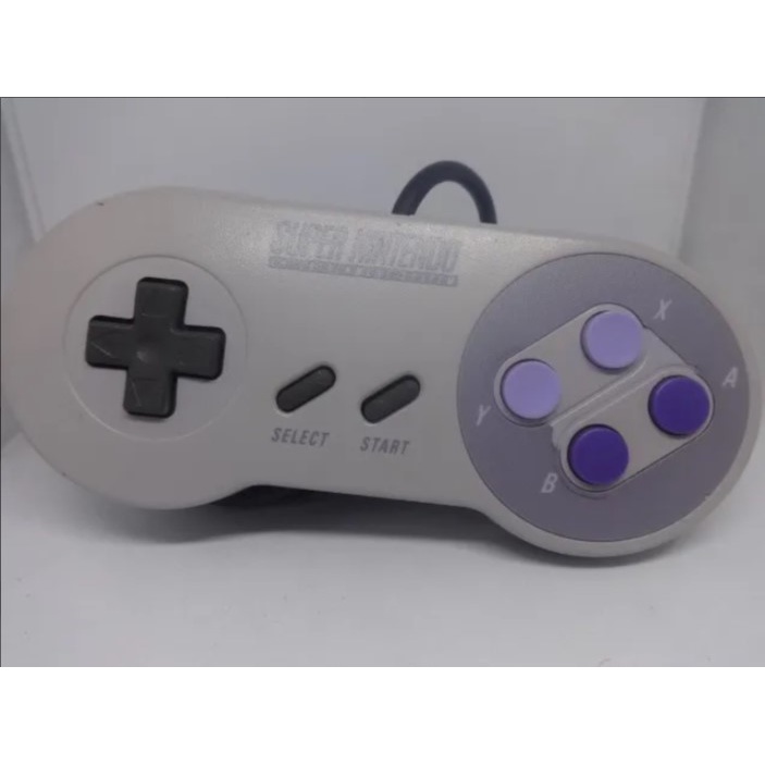 Controle Super Nintendo Snes Original Shopee Brasil