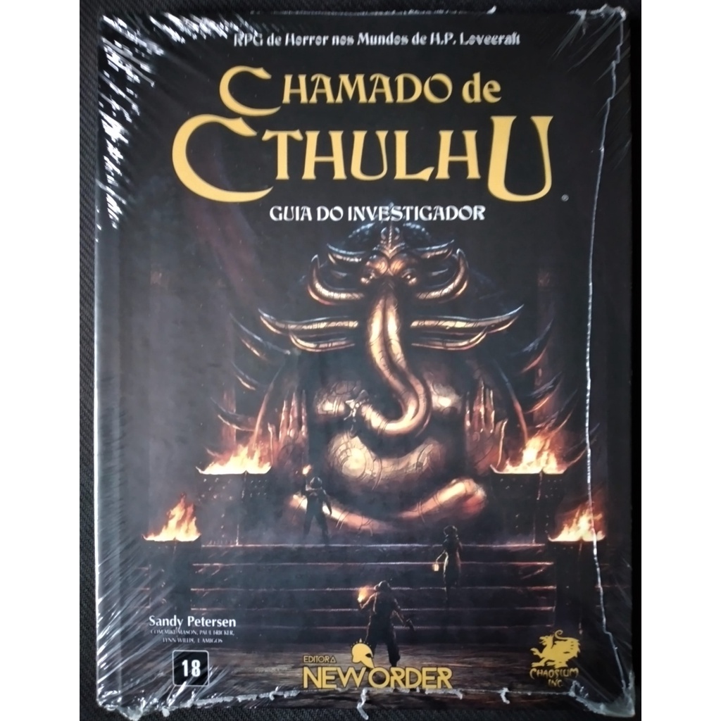 Chamado De Cthulhu Guia Do Investigador Livro De RPG Editora New