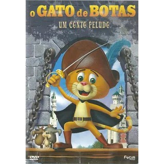 Dvd O Gato De Botas Um Conto Peludo Novo Original Lacrado