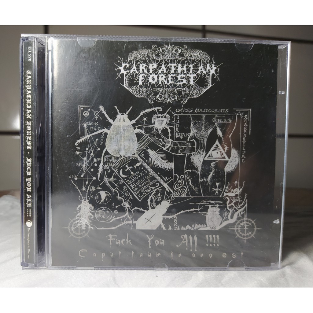 Cd Carpathian Forest Fuck You All Caput Tuum In Ano Est