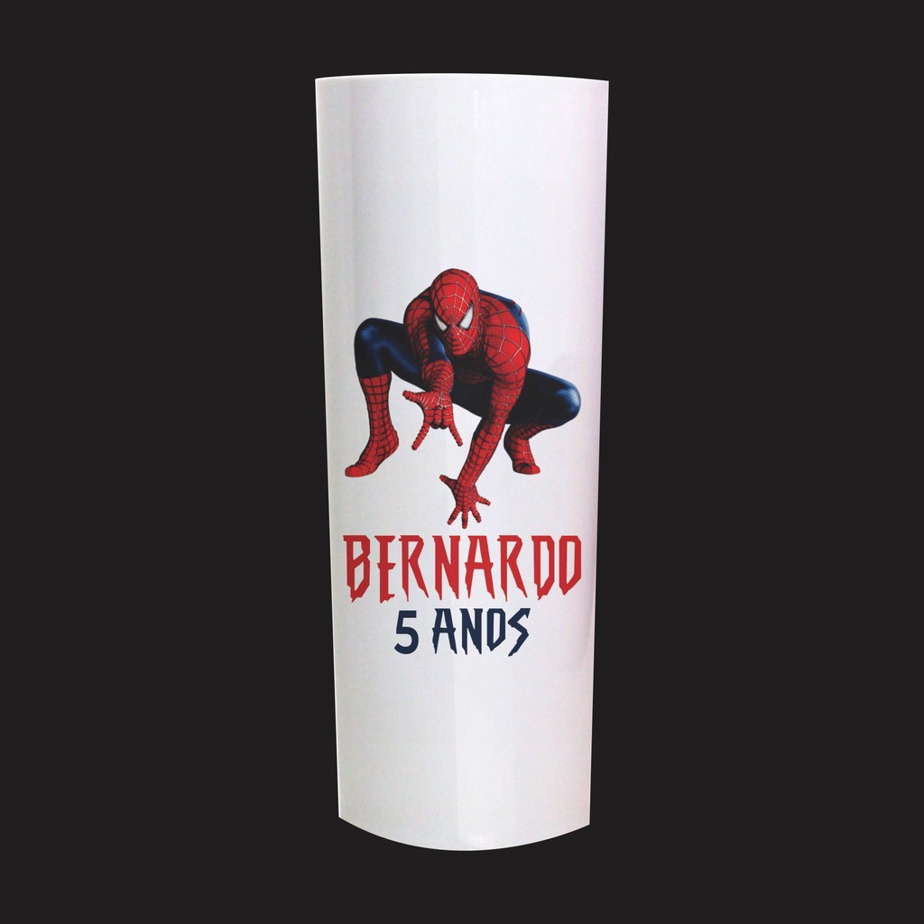 Copos Long Drink Branco Tema Homem Aranha Shopee Brasil