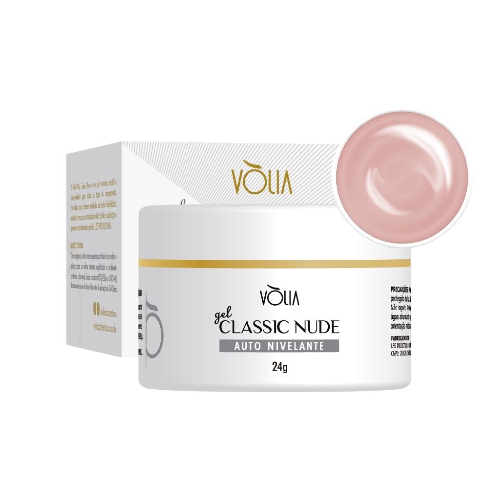 Gel Classic Nude Vòlia 24g Shopee Brasil