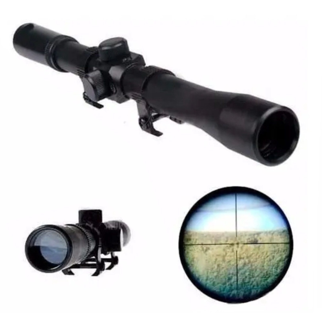 Luneta Mira Riflescope X P Carabina Press O E Airsoft Shopee Brasil