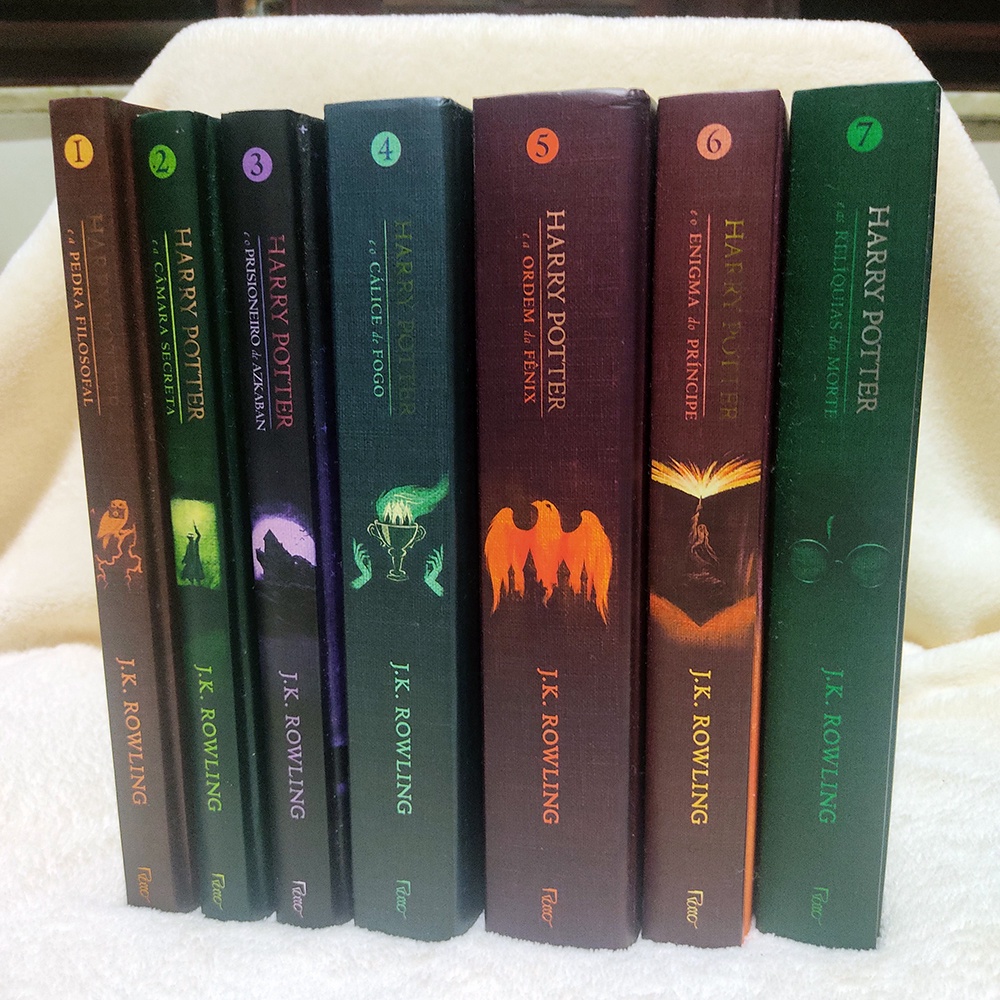 Saga Harry Potter Completa 7 Livros Capa Dura Shopee Brasil