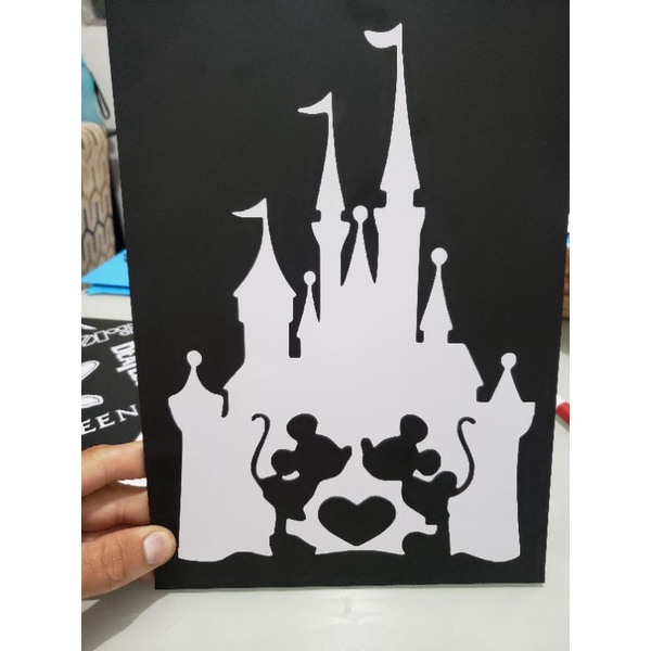 Quadro Decorativo Em Mdf Mickey Shopee Brasil