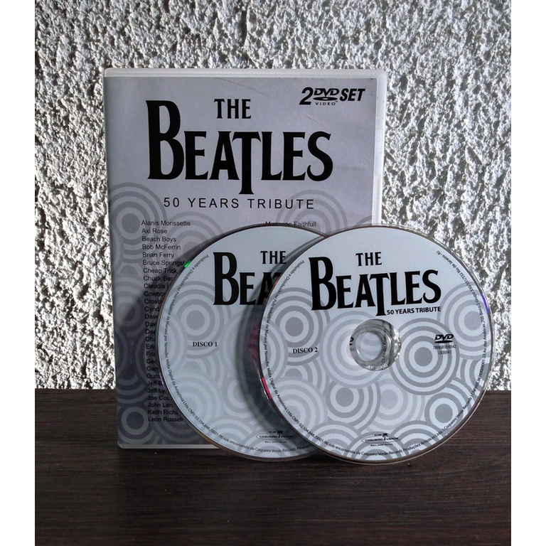 DVD The Beatles 50 Years Tribute Duplo Shopee Brasil