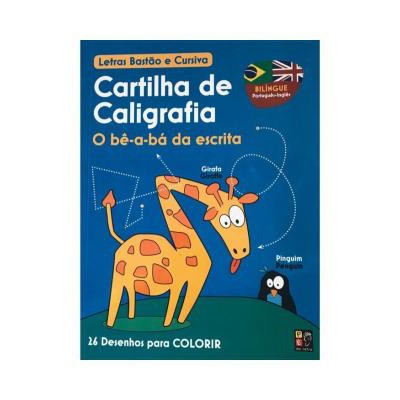 Cartilha de Caligrafia Bilíngue Shopee Brasil