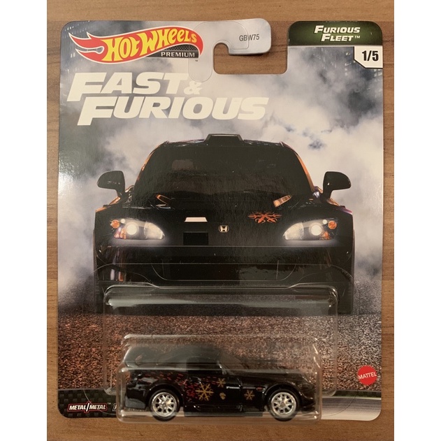 HOT WHEELS Premium FAST FURIOUS HONDA S Furious Fleet Velozes E