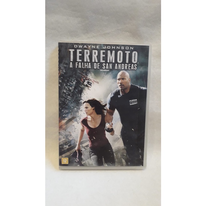 Dvd Terremoto A Falha De San Andreas Shopee Brasil