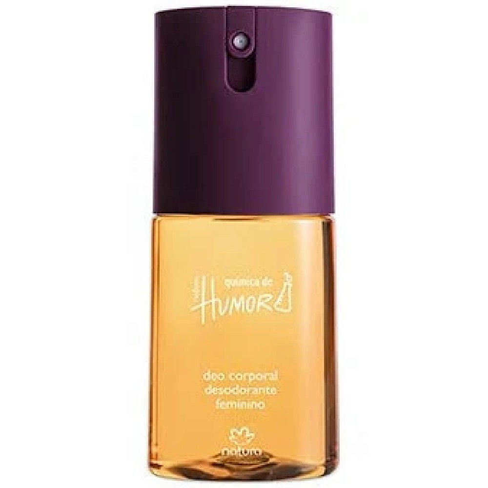 Quimica De Humor Feminino Deo Corporal Desodorante Natura 100ml