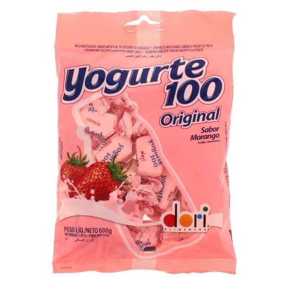 Bala Yogurte 100 Original 600g Ou 400g Dori Shopee Brasil