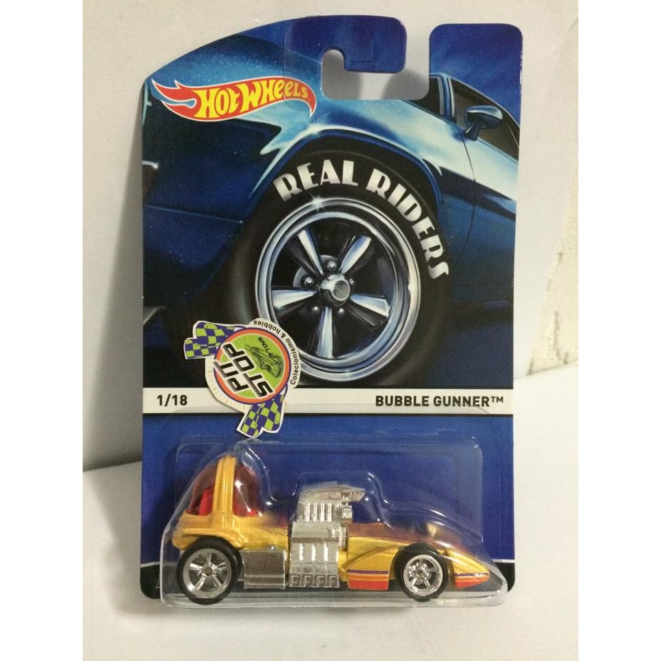 HOT WHEELS BUBBLE GUNNER DOURADO HERITAGE REAL RIDERS Shopee Brasil