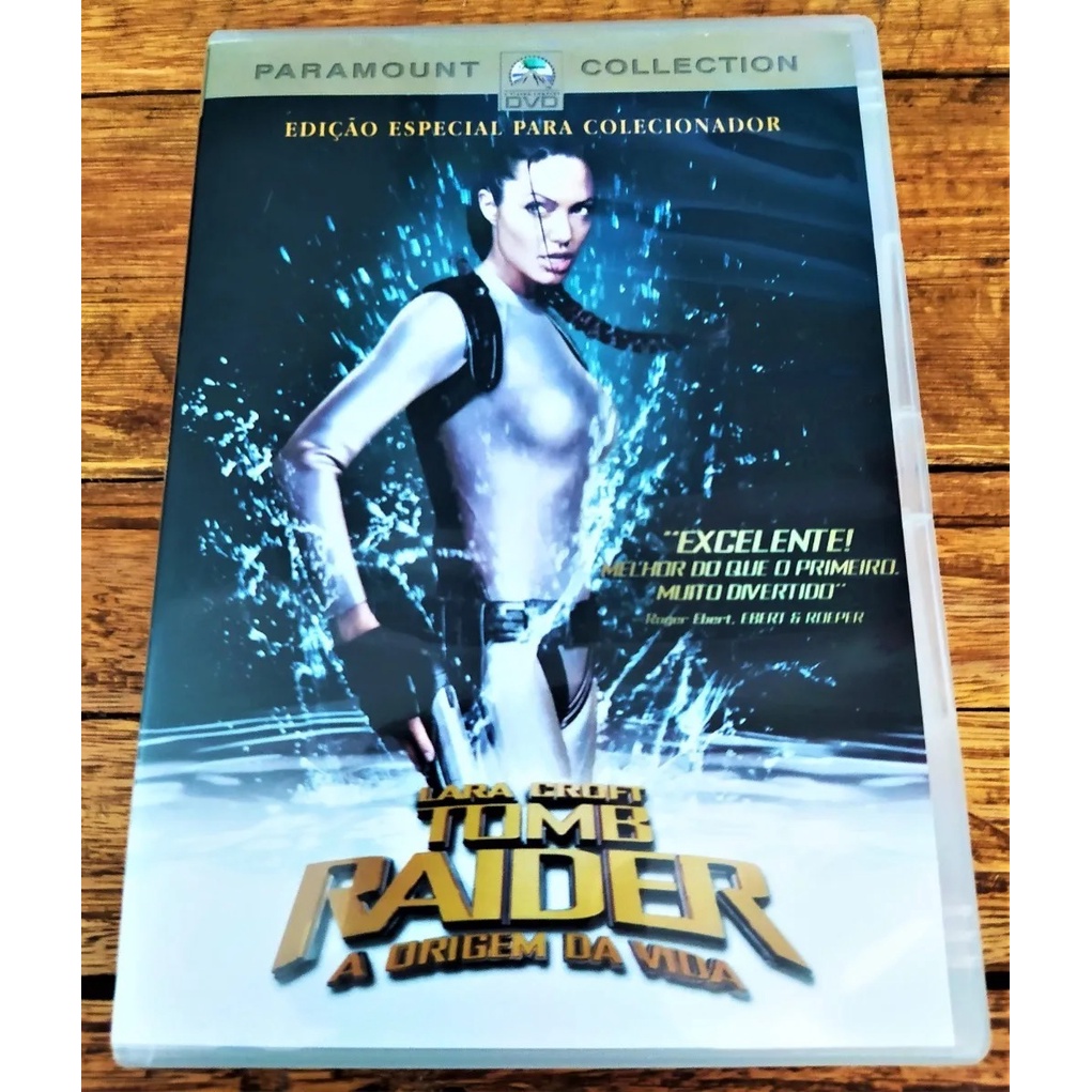 Dvd Original Tomb Raider A Origem Da Vida Filme Dublado