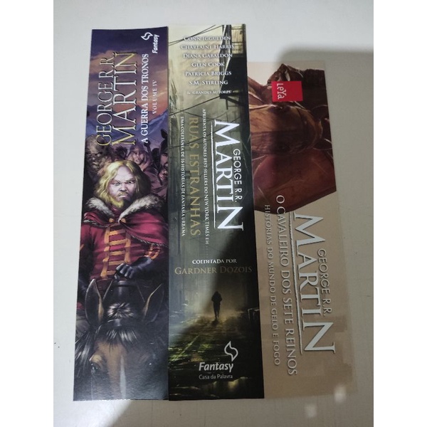 Kit De Marcadores George R R Martin A Guerra Dos Tronos Ruas