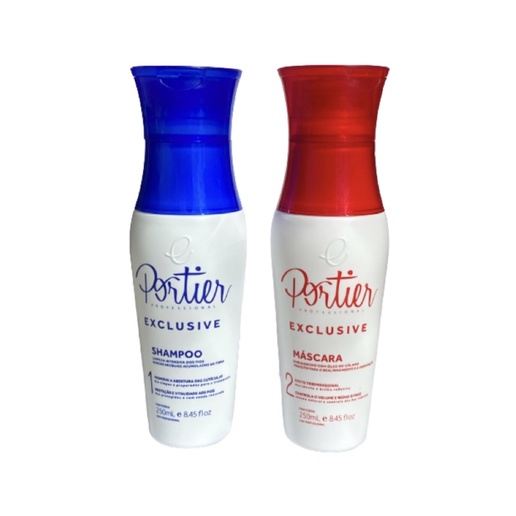 Escova Progressiva Portier Exclusive 250ml Original Shopee Brasil