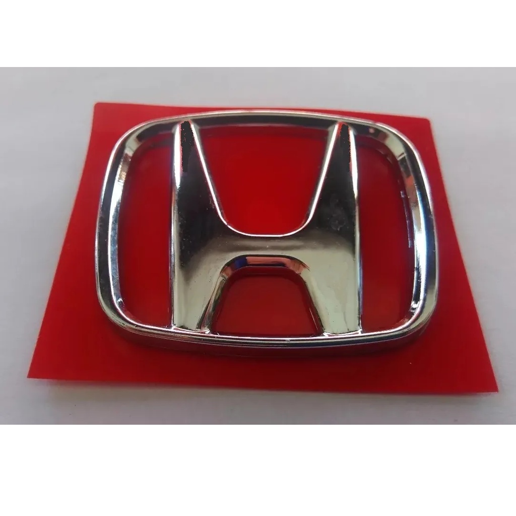 Emblema Honda Logo H Cromado Porta Mala Civic Shopee