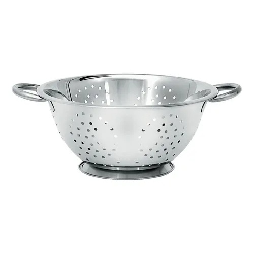 Escorredor De Massa Macarr O Legumes Inox Cabo Al A Cm Shopee