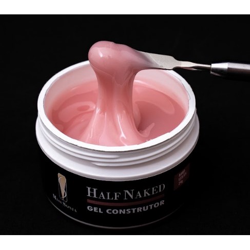 Gel Miss Sonia Hard Premium Cor Half Naked Novo Alongamento Unha Led Uv