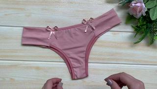 Kit Calcinhas Pala Dupla Tanga Conforto Calcinha Microfibra Lingerie