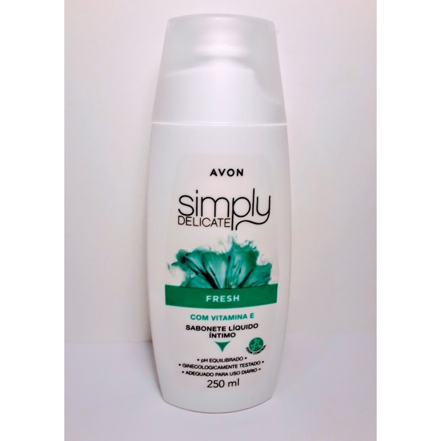 Sabonete L Quido Ntimo Simply Delicate Avon Ml E Ml Shopee