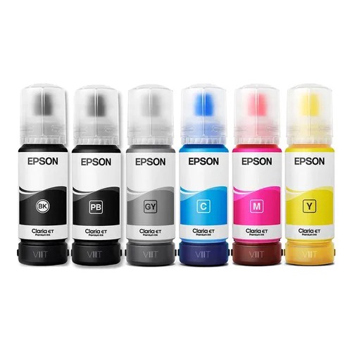 Kit Tinta Epson L18050 E L8050 Original 6 Cores 574 Shopee Brasil