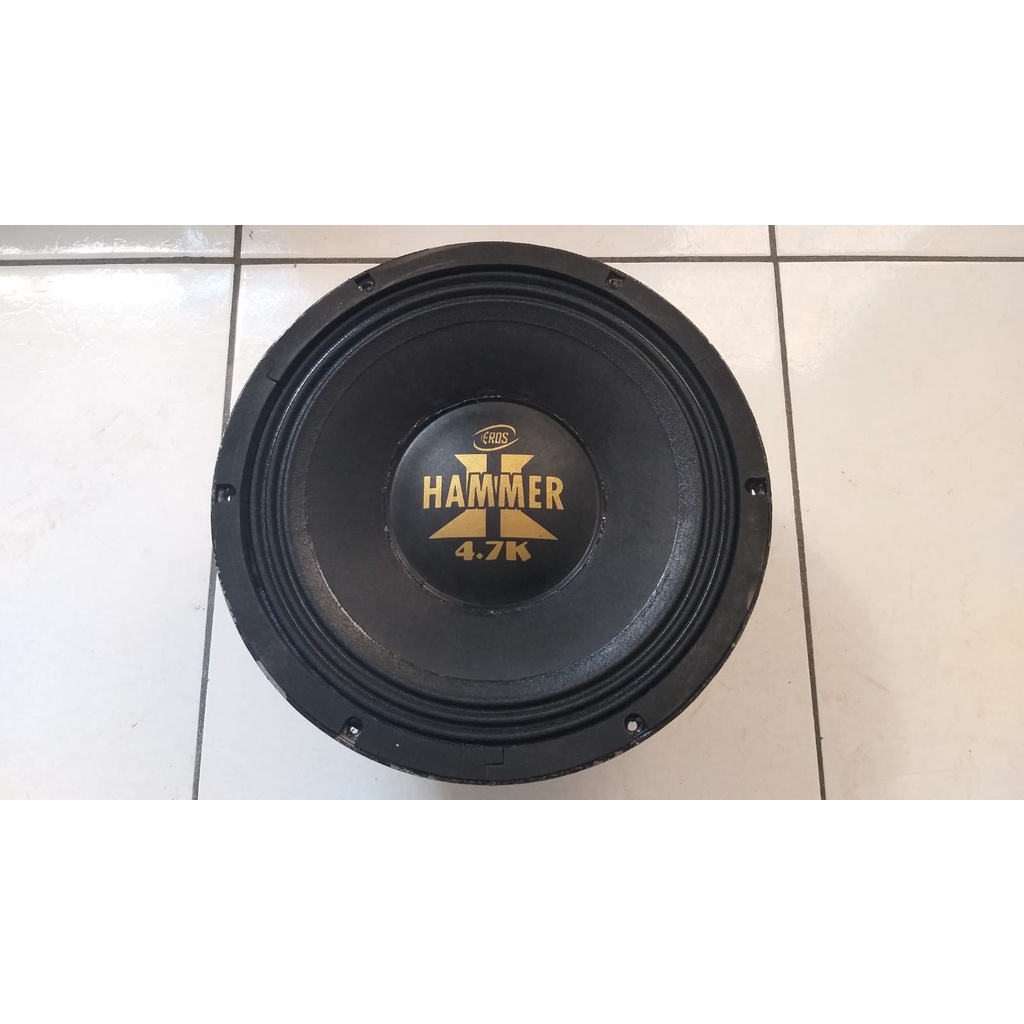 Alto Falante Woofer Eros Hammer K Usado Shopee Brasil