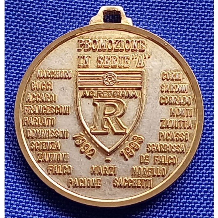 Medalha Associazione Calcio Reggiana Elimatec Moedas Antigas Shopee