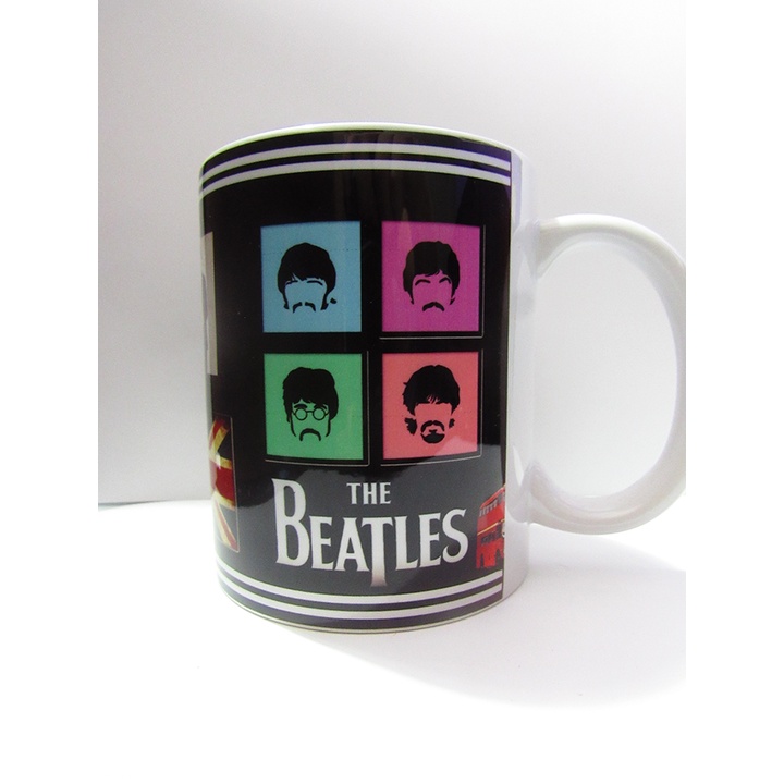 Caneca Personalizada The Beatles Porcelana Shopee Brasil