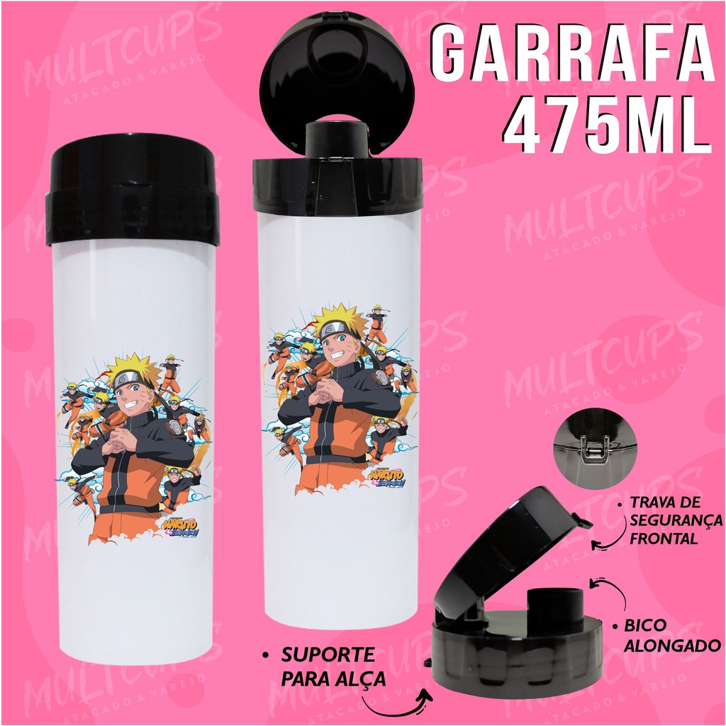 Garrafa Eco Naruto Shippuden Shopee Brasil