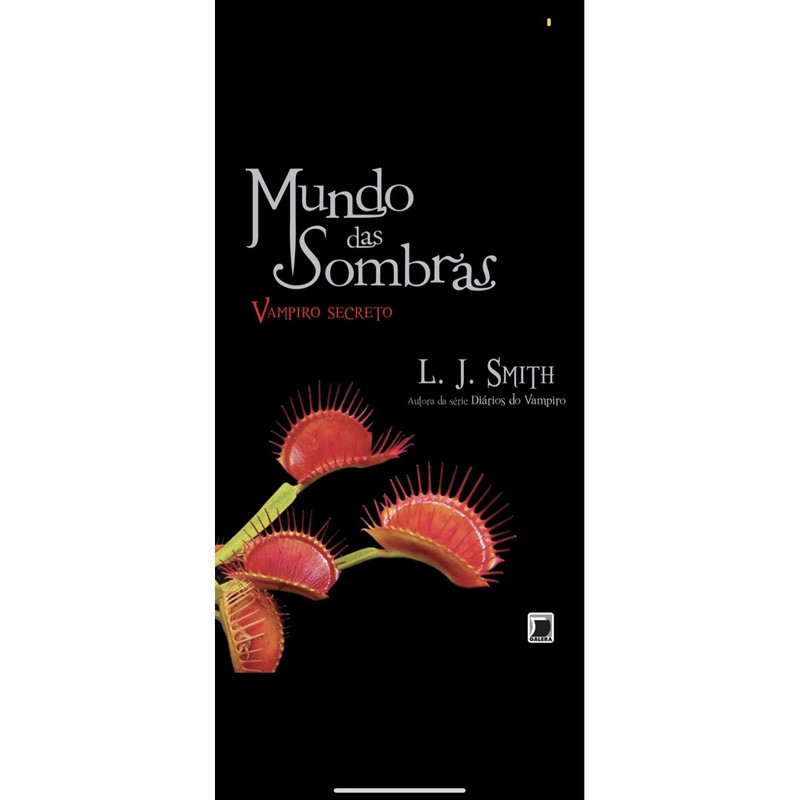 Livro Mundo Das Sombras Vampiro Secreto Shopee Brasil