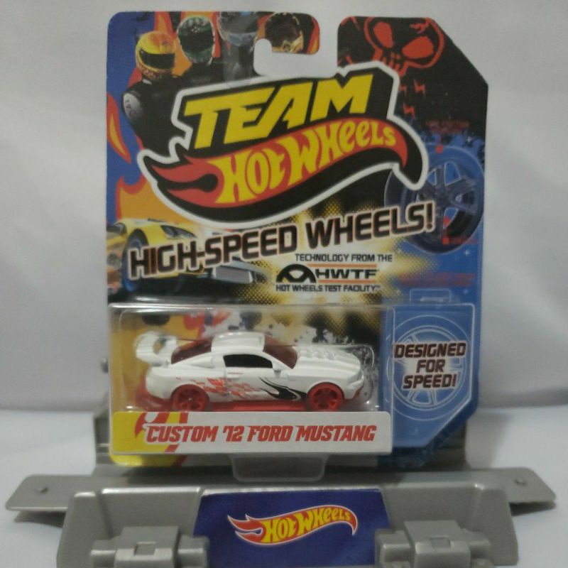 Hot Wheels Custom Ford Mustang Team HSW Rara Shopee Brasil